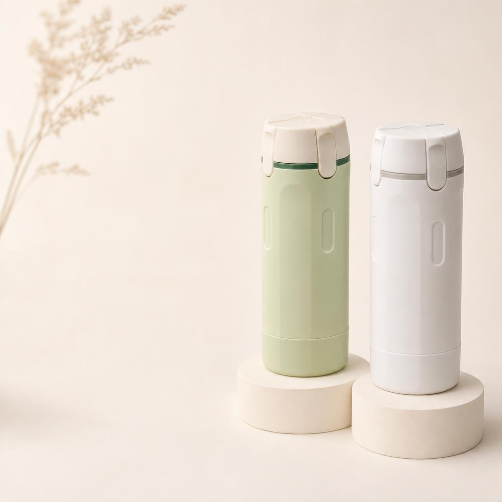 Bottly Kit disponible en verde salvia y blanco